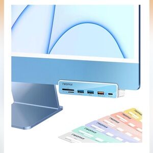 TWOPAN USB Hub for iMac